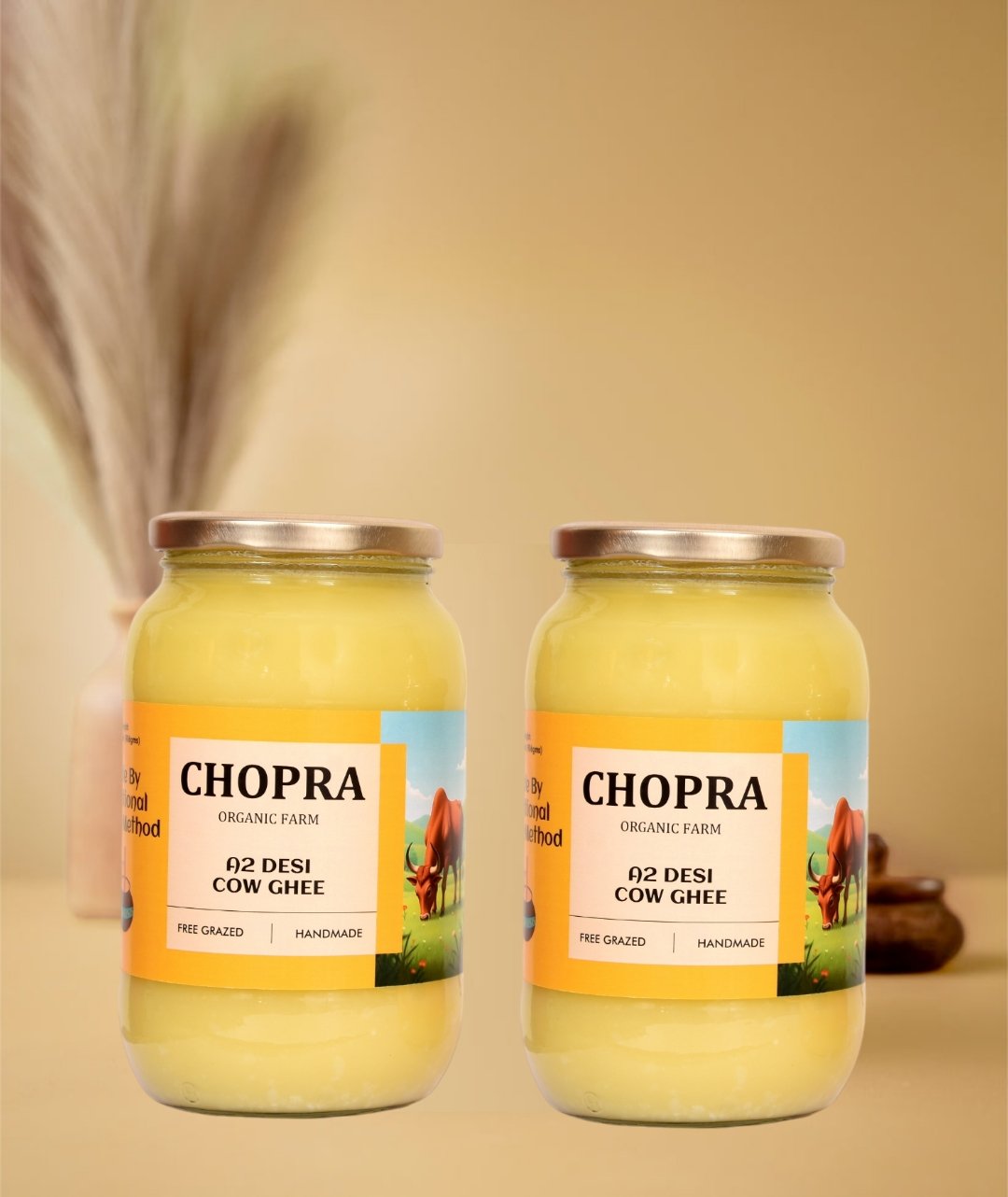 A2 Desi Cow Ghee 2 ltr Combo Pack