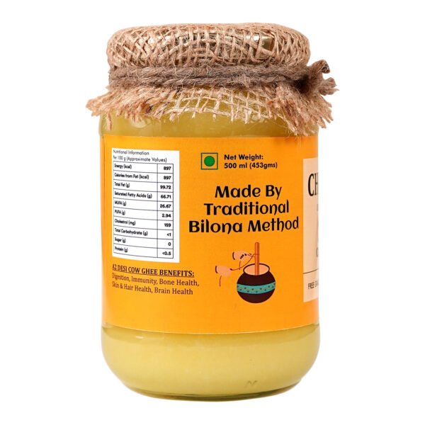 A2 Desi Cow Ghee 500ml - Image 3