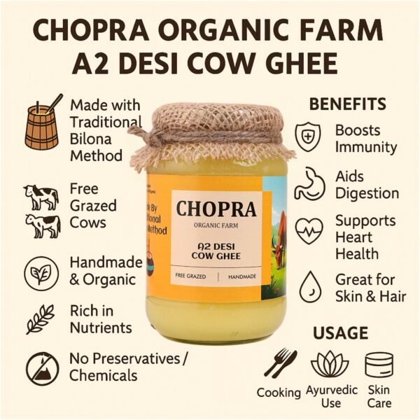 A2 Desi Cow Ghee 1 ltr - Image 7